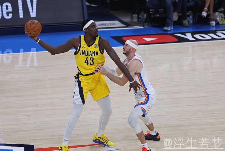 6月12日总决赛：雷霆对决步行者 西亚卡姆精彩表现